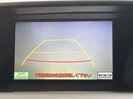 後方確認の必須アイテムバックモニターの画像です。今やなくてはならない方が多くいらっしゃいますが「安心してくださいついてますよ」