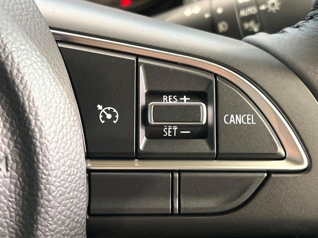 【クルーズコントロール】高速道路もラクラク走行。アクセルを離しても一定速度で走行ができ、長距離運転時の負担を軽減！加速・減速も簡単なスイッチ操作で調整できます。
