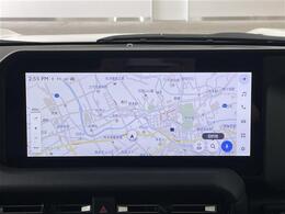 【カーナビ】『カーナビ』の画像になります。ナビ利用時のマップ表示は見やすく、いつものドライブがグッと楽しくなります！