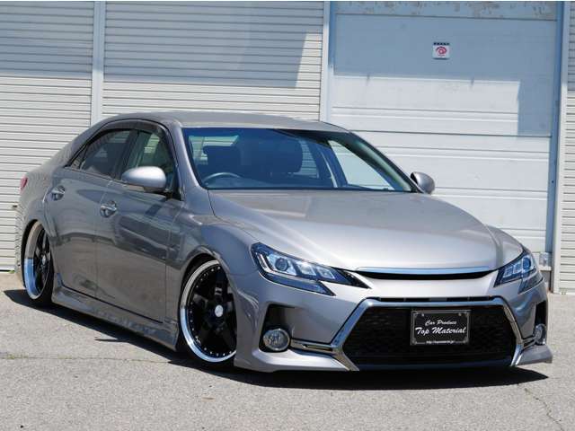 後期モデル！走行少！5万Km！マークX！前後G´s仕様！3眼シーケンシャルウィンカーヘッドライト！新品19インチAW！新品タイヤ！新品車高調！お好みの車高のでご納車可能！