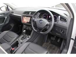 シンプルながら落ち着いていて飽きのこないインテリアはフォルクスワーゲンらしさを表します！