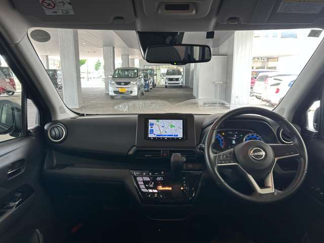 運転席からの視界もとても良好です！