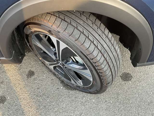 現在のタイヤホイールの状態です。