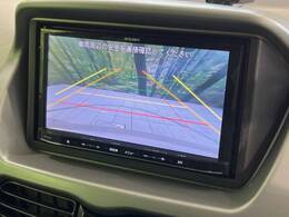 【バックカメラ】駐車時に後方がリアルタイム映像で確認できます。大型商業施設や立体駐車場での駐車時や、夜間のバック時に大活躍！運転スキルに関わらず、今や必須となった装備のひとつです！