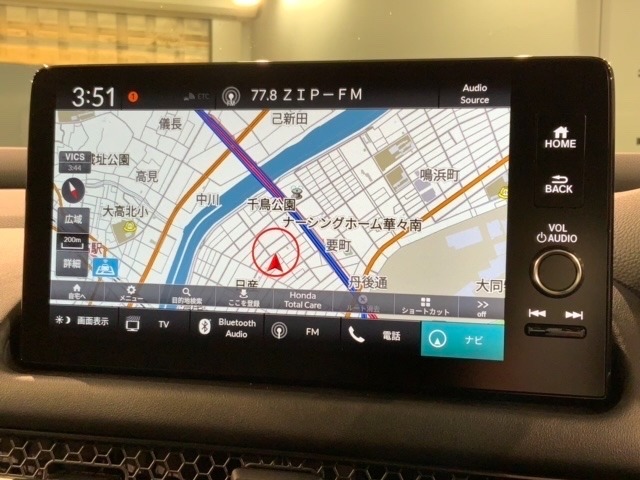 純正ナビ搭載です。知らない道も安心ですね！