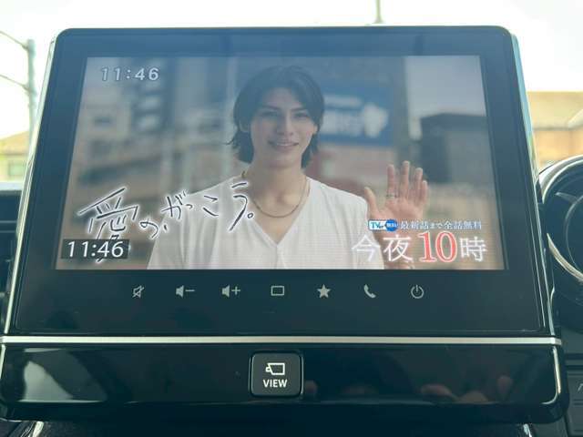 ≪純正メモリーナビ≫　純正のメモリーナビが付いておりますので、初めての場所でも安心です！　フルセグTVも見られます！