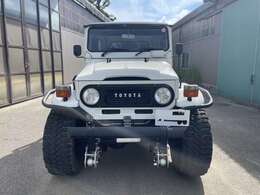 【車両紹介】ランドクルーザー40/ランドクルーザー80エンジンへ載せ替え。ストックヤードへの保管の為、ご予約をお願い致します。