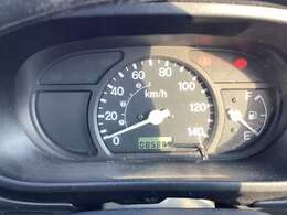 シンプルで見やすいメーター