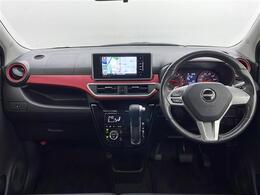 【インパネ全体】全方位で視界が広く、高い目線で運転もしやすいです！