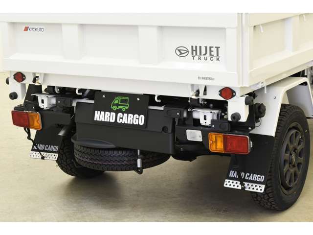 HARDCARGOロゴ入りオリジナルマッドフラップ！