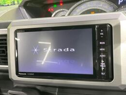 【ナビゲーション】目的地までしっかり案内してくれる使いやすいナビ。Bluetooth接続すればお持ちのスマホやMP3プレイヤーの音楽を再生可能！毎日の運転がさらに楽しくなります！！