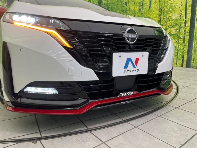 【NISMOエアロ】人気のNISMOエアロを装備！クルマの外観がよりスタイリッシュになり、街中で存在感あふれる1台に♪将来買い替える時にもリセールに影響しやすく、価値ある人気の装備です！