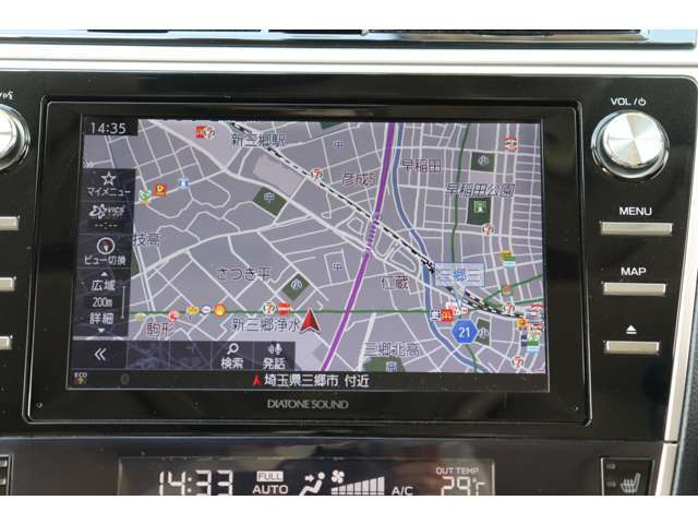 ダイヤトーン8型ナビ(NRーMZ300ーLG)　CD/DVD再生　ブルートゥース対応　USB入力　フルセグTV　バックカメラセット済み！