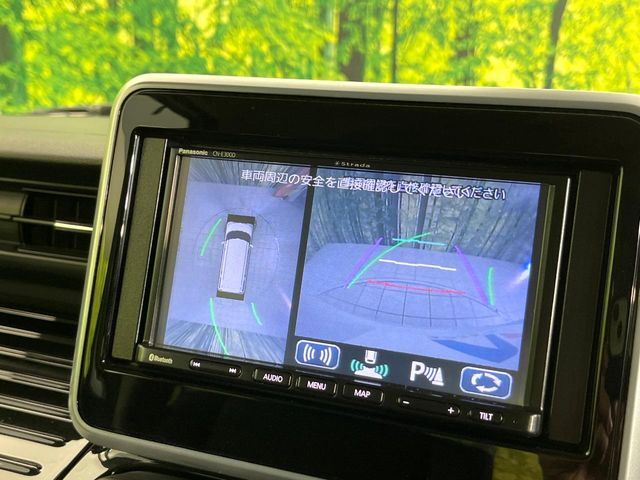 【全方位モニター用カメラ】専用のカメラにより、上から見下ろしたような視点で360度クルマの周囲を確認することができます☆死角部分も確認しやすく、狭い場所での切り返しや駐車もスムーズに行えます。