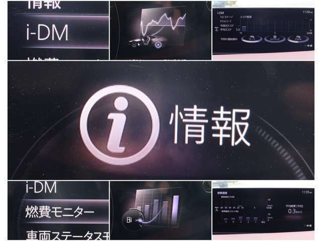 iDMといった運転スキル向上を支援するシステムも搭載され、燃費モニターと合わせて、車を通して運転技術アップ↑↑↑