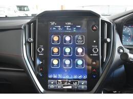 大型かつ高精細のディスプレイに、ナビゲーションをはじめ、車両やエアコンの設定、SUBARU STARLINK、ラジオやテレビなどさまざまな機能を内蔵しております。