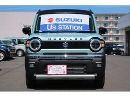 スズキ　ハスラータフワイルド　R6(2024)年式　走行距離(撮影時点)2,957km　車検満了R9(2027)年8月　4人乗り　全方位カメラ・ナビ・ETC付　オートライト　クルコン　スマホ接続　マイルドハイブリッド