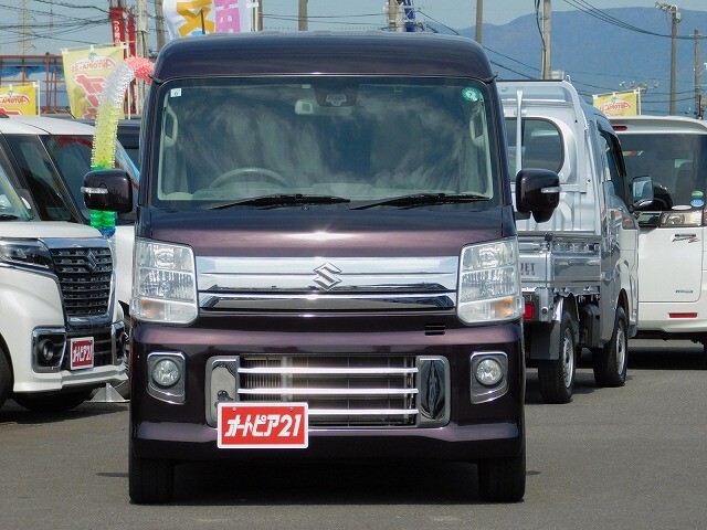 平成27年式エブリイワゴン　ターボ車です。走行65100kmのお車です。※オーディオレス車です。