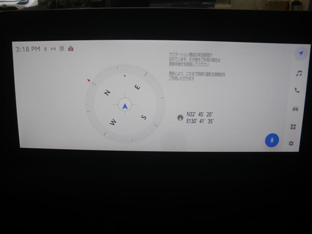 T-Connectのオプションサービス「コネクティッドナビ」に対応しており、初度登録日から5年間無料でご利用いただけます。