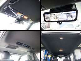 メーカーオプションのデジタルインナーミラーが搭載してます！