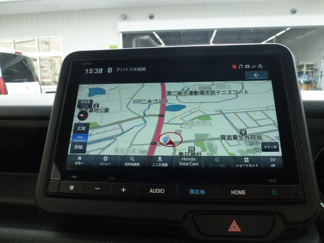 純正ギャザズ8インチナビ搭載