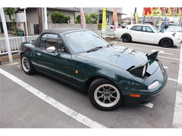 5MT！幌！雨漏りなし！状態良し！ブラウンレザー！外品14AW！テイン車高調！外品マフラー！リトラOK！エアコンOK！エアクリ！タワーバー！1度タイベル交換済！車検たっぷり！嬉しい！1台限定！