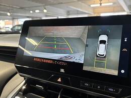 【アラウンドビューモニター】を装備で駐車が苦手な方でも安心です。