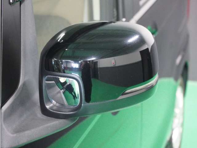 【ドアミラーウインカー】側方から・歩行者から・自転車からの視認性向上に役立ちます。