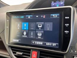 【純正ナビ】一体感のあるナビは、高級感ある車内を演出してくれます。Bluetooth再生などオーディオ機能も充実しておりますので、運転もより楽しめます♪