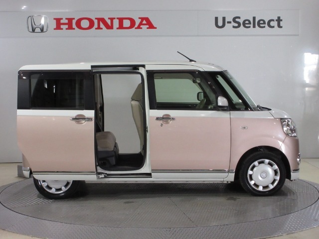 ハンドグリップ付両側電動パワースライドドアがついております。ご年配の方や小さいお子さんの乗り降りも楽々ですね。万が一ドアに手を挟んでしまっても、挟み込み防止機構が付いていて安心です！