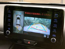 【パノラミックビューモニター】専用のカメラにより、上から見下ろしたような視点で360度クルマの周囲を確認することができます☆縦列駐車や幅寄せ時に活躍してくれます♪