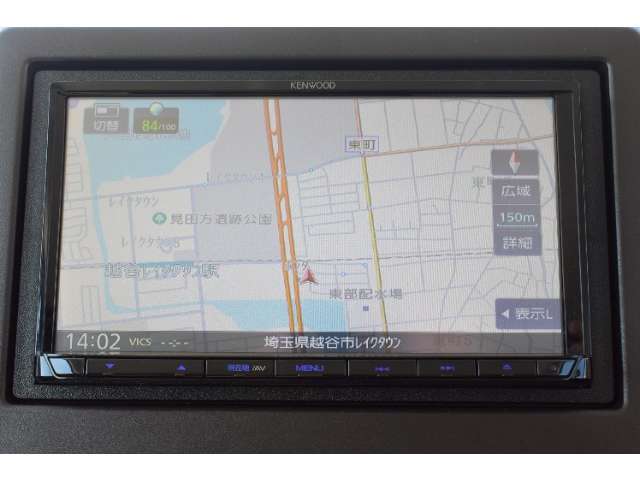 ナビ搭載車！！ナビ起動までの時間と地図検索する速度が魅力で、初めての道でも安心・快適なドライブをサポートします！！