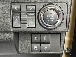 【プッシュボタンスタート】ワンタッチでエンジンの作動が出来るプッシュボタンスタートを採用しております☆