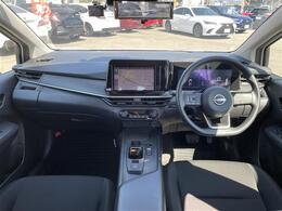 【インパネ全体】全方位で視界が広く、高い目線で運転もしやすいです！