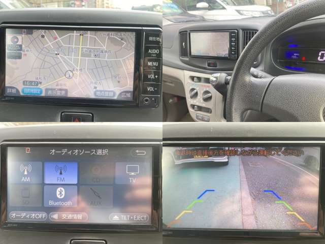 Mナビゲーション　Bluetooth　バックカメラ