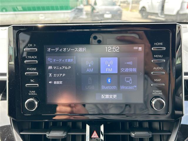 【Miracast】スマートフォンもしくはタブレットの画面を、ナビやオーディオ接続して表示させたり、音楽を聴いたりできます！退屈な通勤も楽しみになりますね♪
