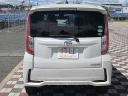 後ろからみてもスタイリッシュでかっこいいですね！