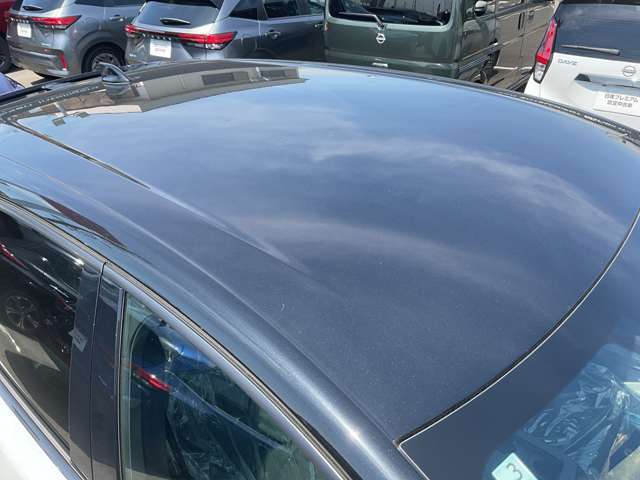 ひょう害車両ルーフです　現車の確認をお願い致します