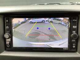ニガテな駐車も安心のバックカメラ付き！