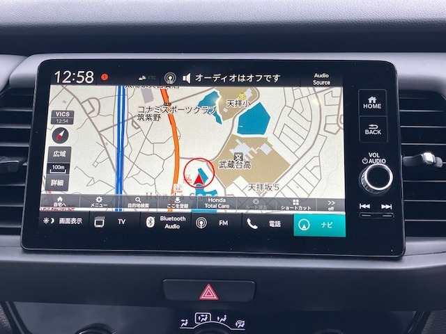 HONDA純正ナビを搭載！初めての道でも安心です♪