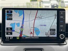 【純正ナビ】専用設計で車内の雰囲気にマッチ！ナビ利用時のマップ表示は見やすく、いつものドライブがグッと楽しくなります！