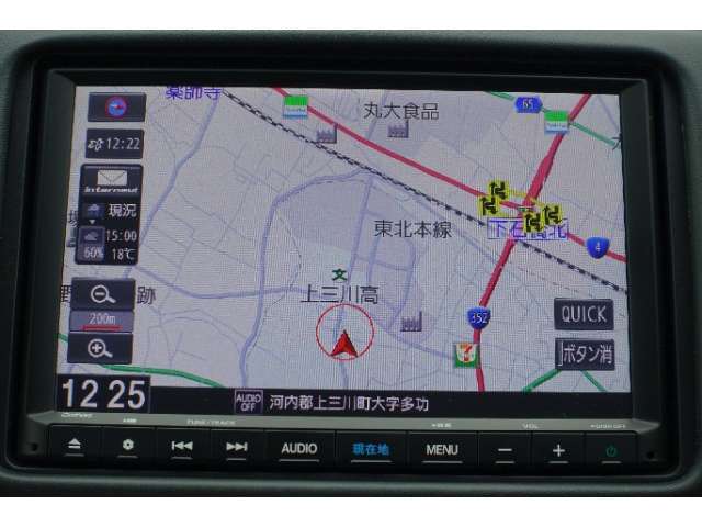 ☆ホンダ純正ギャザズナビ☆初めての道でも安心・快適なドライブをサポート☆