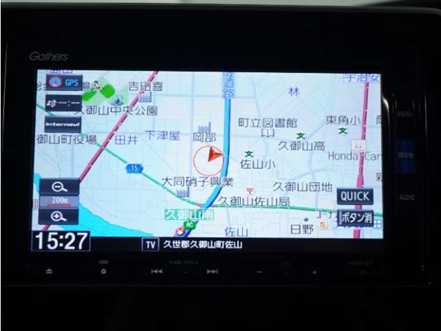 ◆ホンダ純正ナビ◆初めての場所もナビゲーションがご案内！楽しい旅行をサポートします。