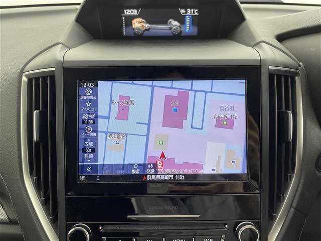 【DIATONEサウンド ビルトインナビ】オプションの8インチDIATONEサウンドナビです！ナビ利用時のマップ表示は見やすく、いつものドライブがグッと楽しくなります！