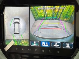 【全方位モニター用カメラ】専用のカメラにより、上から見下ろしたような視点で360度クルマの周囲を確認することができます☆死角部分も確認しやすく、狭い場所での切り返しや駐車もスムーズに行えます。