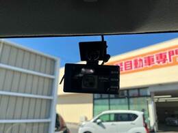 ドライブレコーダー付きになります！