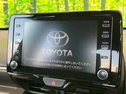 【8インチ　ディスプレイオーディオ】大画面のディスプレイはAppleCarPlayやAndroidAutoが利用可能。大きな画面でスマホナビアプリ等が利用いただけます♪