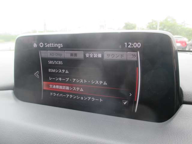 衝突軽減ブレーキなどの安全装備もしっかりとついてます！