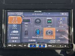 【Bluetooth】ナビゲーションと携帯電話/スマートフォンをBluetooth接続することができます。接続するとハンズフリーで使用することができるので、とても便利です！