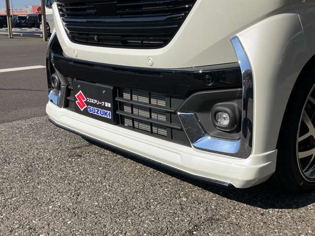 ZEUSフロントスポイラーを装着！！